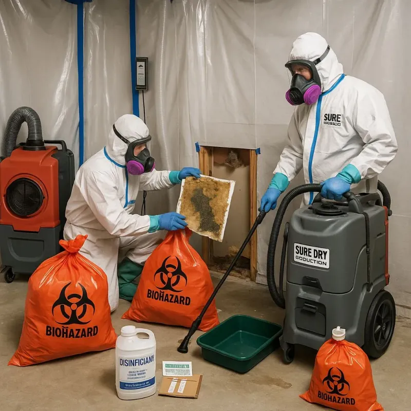Contaminated Water Handling Protocols process in Emerson, NJ