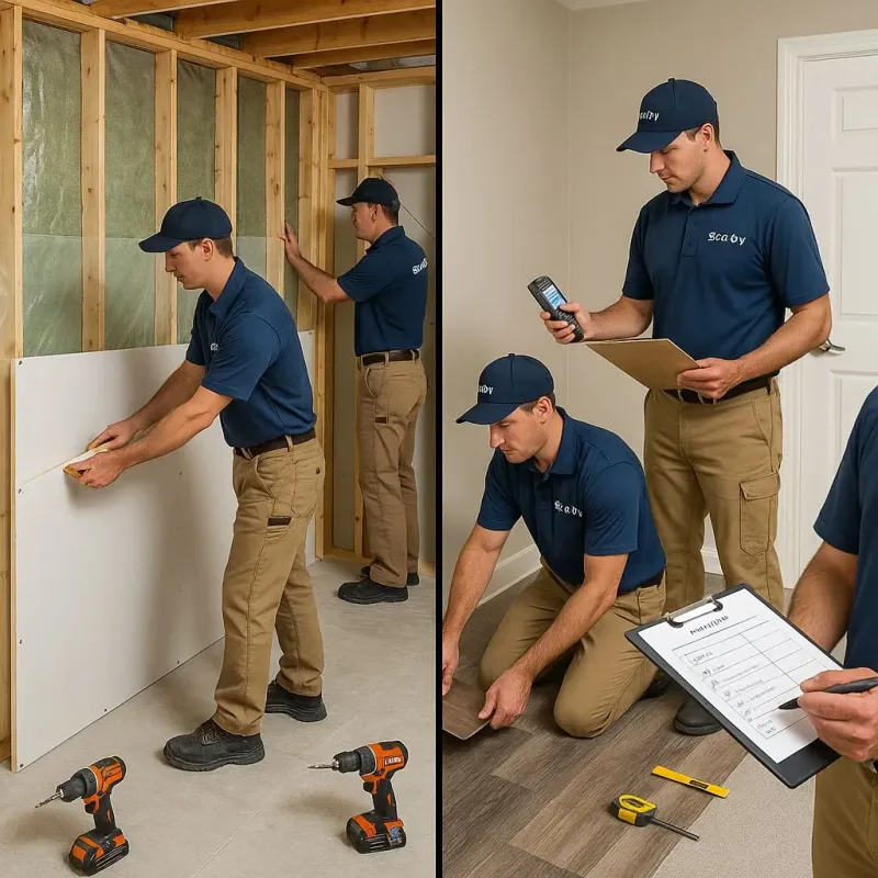 Repairs and Reconstruction process in Emerson, NJ